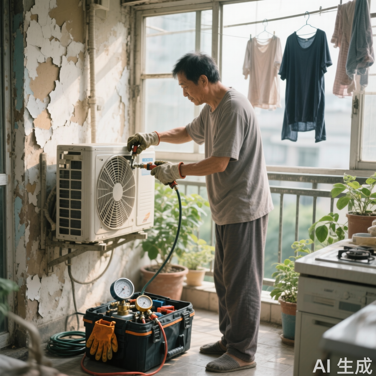 空调移机后开氟：普通人该自己动手，还是立刻叫人？